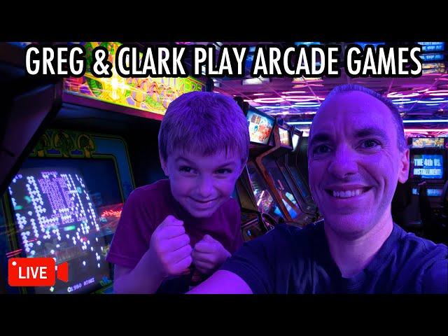 REQUEST A GAME ANY GAME | Greg & Clark Play Arcade Games Episode 2