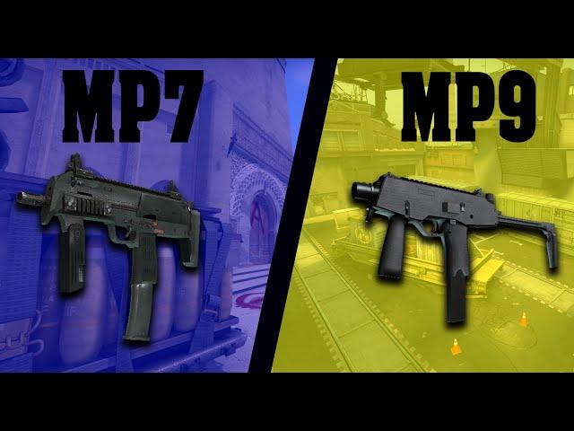 Mp7 vs Mp9 csgo #short