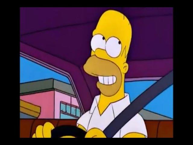 Homer has a quiet word with lenny