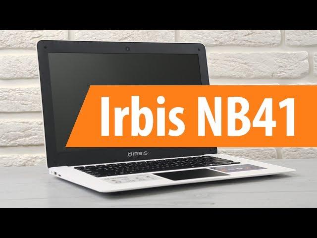 Распаковка Irbis NB41 / Unboxing Irbis NB41