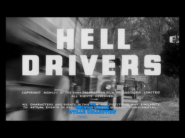 Hell Drivers (1957) title sequence