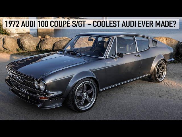 WHAT A DIAMOND! 1972 AUDI 100 COUPÉ S/GT - COOLEST AUDI EVER MADE? VERY RARE BUILD 5000 WORKING HRS!