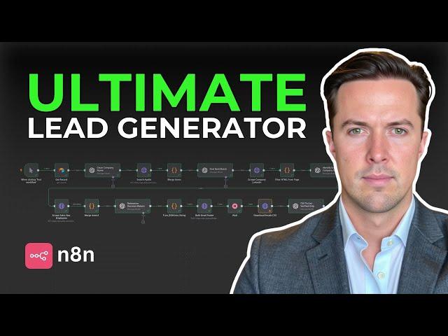 How I Automate Lead Generation With AI & Automation in n8n (Copy This)