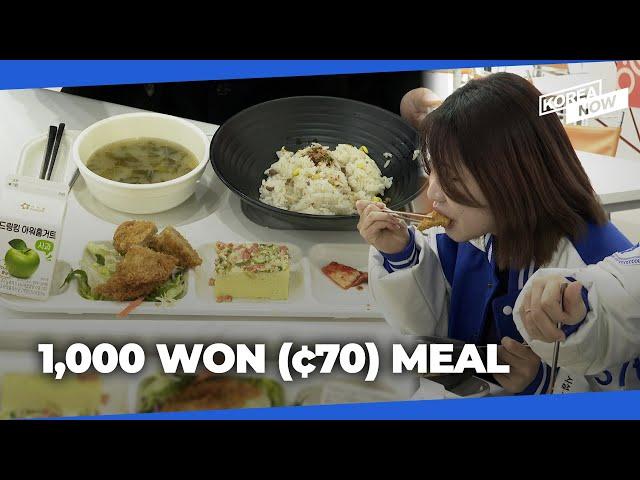 1,000-won breakfasts to feed students amid rising costs