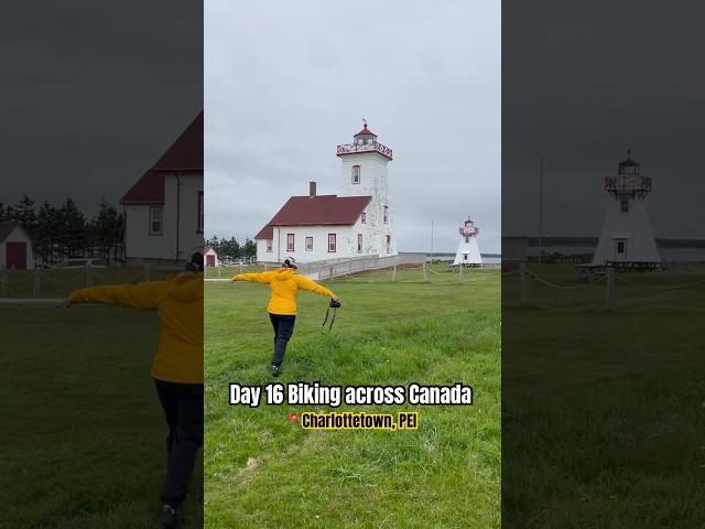 DAY 16 Biking across Canada | Charlottetown, P.E.I. #bikingexpedition #bikepackingadventure #travel