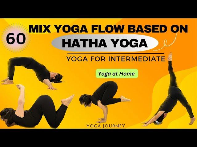 60 Minutes Hatha Yoga Class for Full Body Stretch || Yoga For Intermediate || Sun Situation Flow