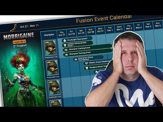 NO EXTRA EPICS IN THE MORRIGAINE FUSION F2P! | Raid: Shadow Legends