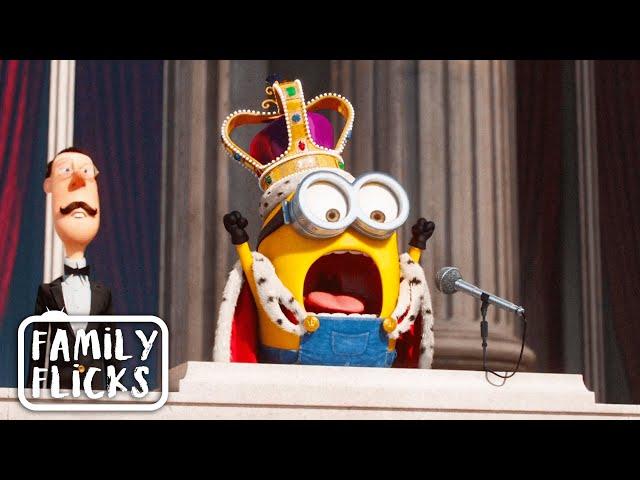 Minion Bob Becomes King | Minions (2015) | Family Flicks