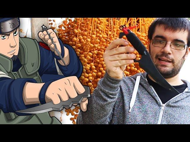 Il coltello del Maestro Asuma (Naruto) e come fare i Lanci Piatti