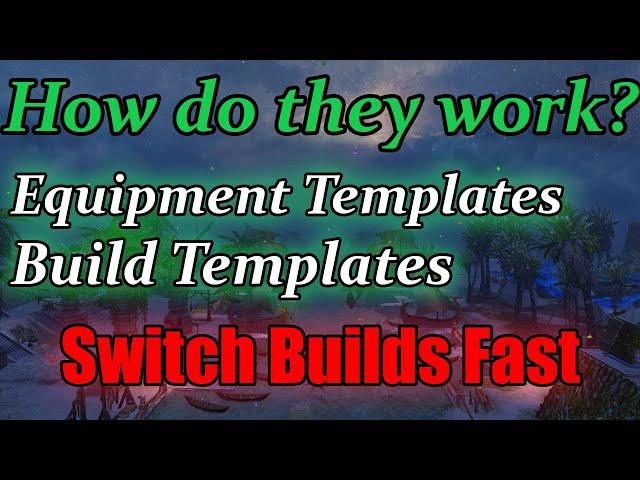 Use Your Character Efficiently - Templates Guide Guild Wars 2