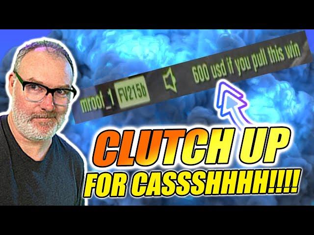 $6OO USD IF I CLUTCH?  PRESSURE GAMEPLAY WORLD OF TANKS BLITZ