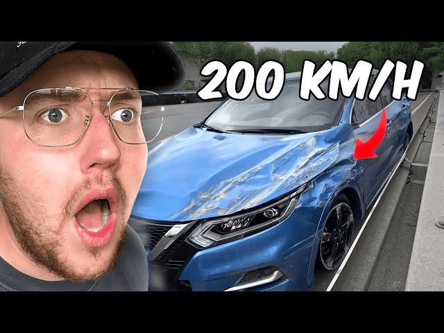 UNFALL MIT 200 KM/H | German Dashcam Reaktion