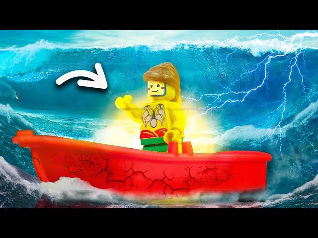 I made LEGO TSUNAMI...