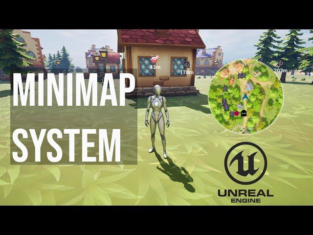 Unreal Engine 5 - Minimap and Map (Tutorial!)