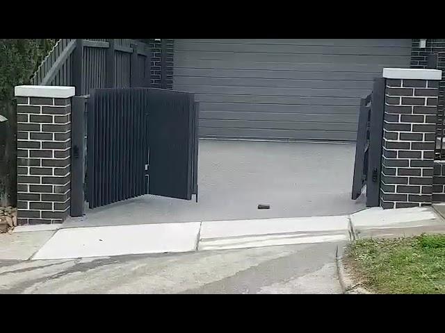 Combo Bi-fold Gate Set - by The Motorised Gate Company