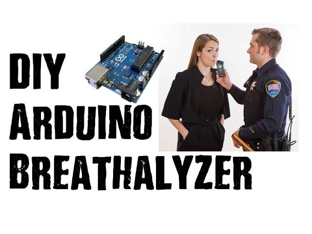 Arduino DIY Breathalyzer With MQ3 Alcohol Sensor & OLED Display