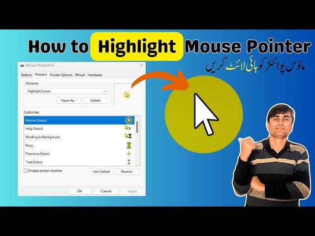 How to Highlight Mouse Pointer Windows on windows PC | ZorroTech