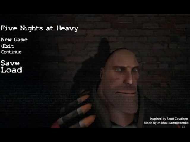 Первый взгляд на Five Nights at Heavy(Новая пародия)Лагнутая игра (