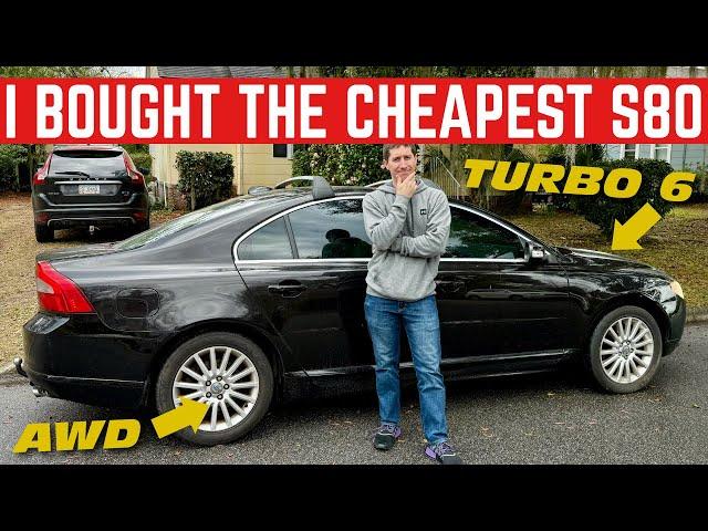 I BOUGHT The CHEAPEST Big Body Volvo S80 In The COUNTRY *Sight Unseen*