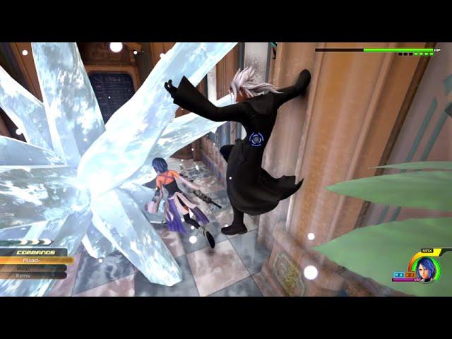 Kingdom Hearts III (PC) Mod - Aqua Goes Back In Time To Beat Up Xehanort