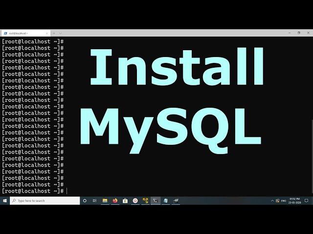 How to Install MySQL on CentOS 8 RHEL 8