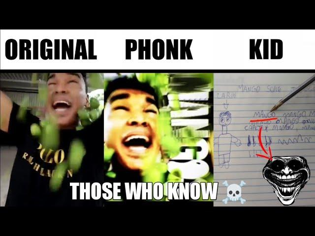 Mangos Mangos Original vs Phonk vs Kid Version