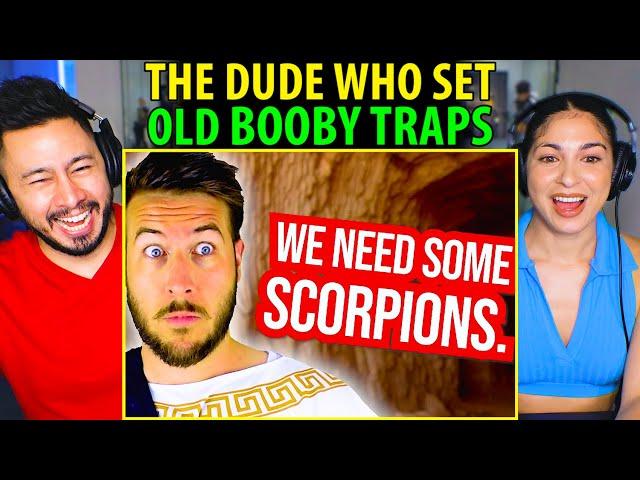RYAN GEORGE: THE GUY WHO SET ANCIENT BOOBY TRAPS - REACTION!! | From the Pitch Meeting Guy!