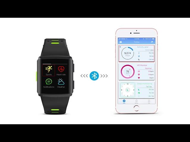 Built-in GPS Smart Watch/ IP68 Waterproof/ SMA-M3 Review