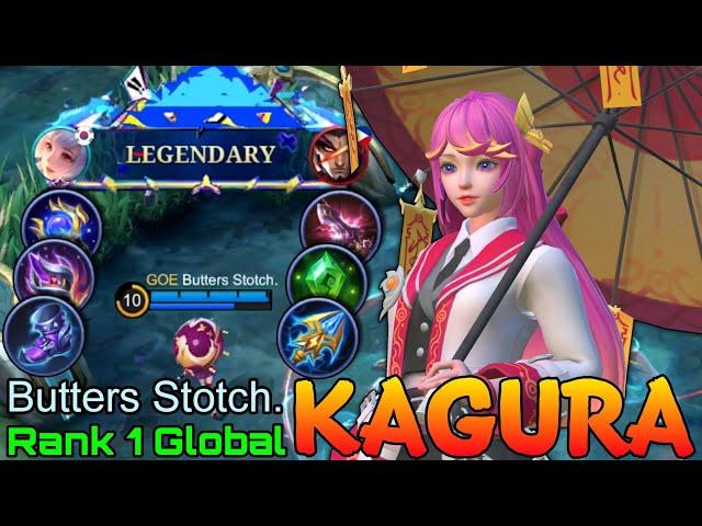 Deadly Umbrella Combo! Kagura Perfect Gameplay - Top 1 Global Kagura by Butters Stotch. - MLBB