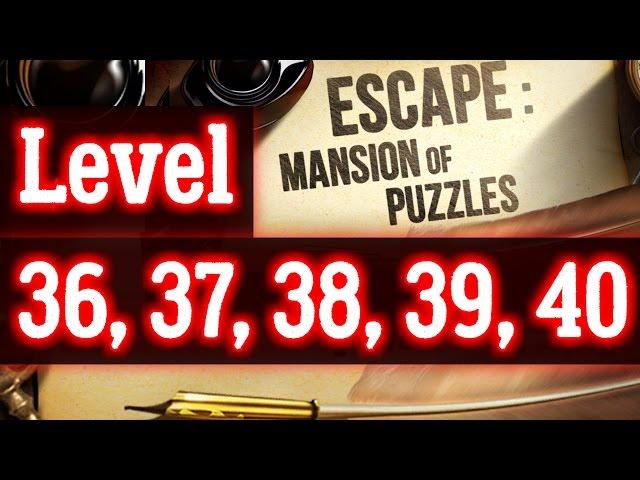 Doors 4 level 36 37 38 39 40 Escape Mansion of Puzzles Level 36 37 38 39 40 walkthrough