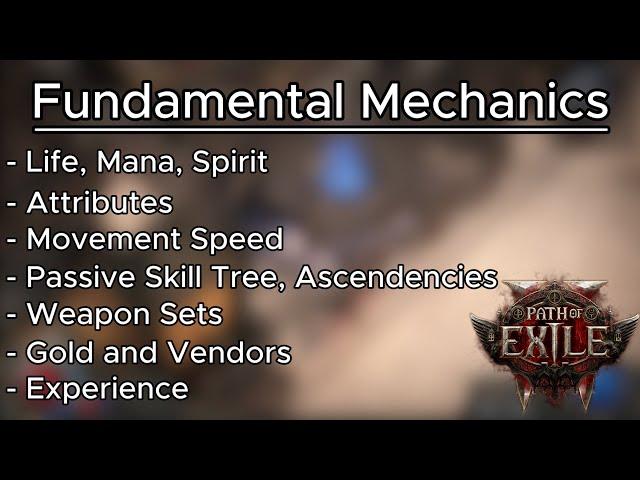 Path of Exile 2 Guide - Fundamental Mechanics