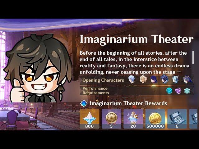 Imaginarium Theater 5.4 Visionary Mode Act 10 Full Run: Hydro, Electro, Cryo