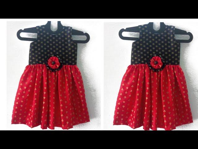 SIMPLE KIDS FROCK MAKING TUTORIAL