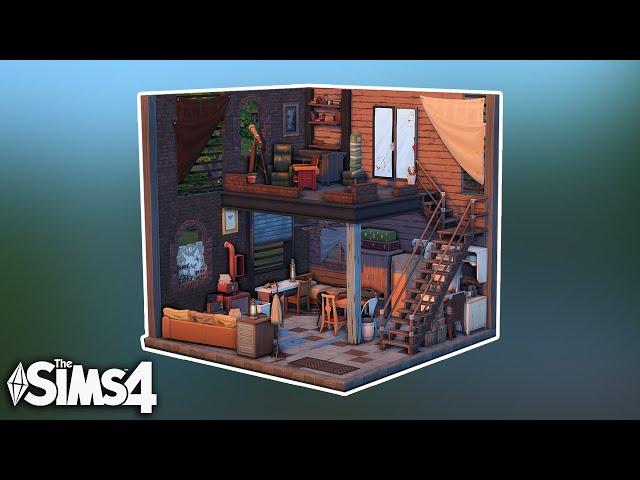 Идея логова оборотня Симс 4 #shorts #sims4shorts | The Sims 4 Speedbuild | No CC