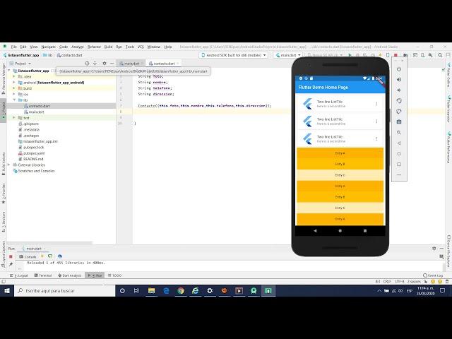 Listas en Flutter