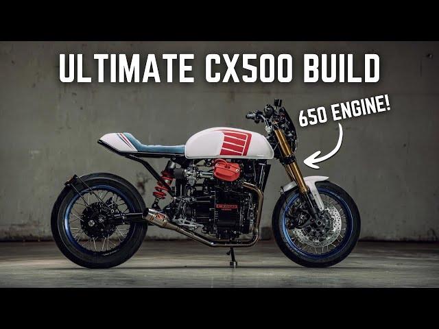 Ultimate Honda CX500 Cafe Racer Build Timelapse