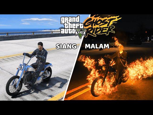 GHOST RIDER DI GTA 5 - GTA 5 MOD