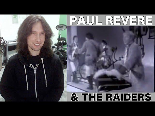 British guitarist analyses Paul Revere & the Raiders performing back in 1966!