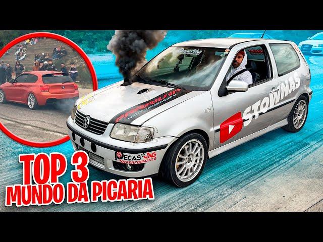 TOP 3 TDI NO DRAG RACE *MUNDO DA PICARIA FÁTIMA* | STOWNAS