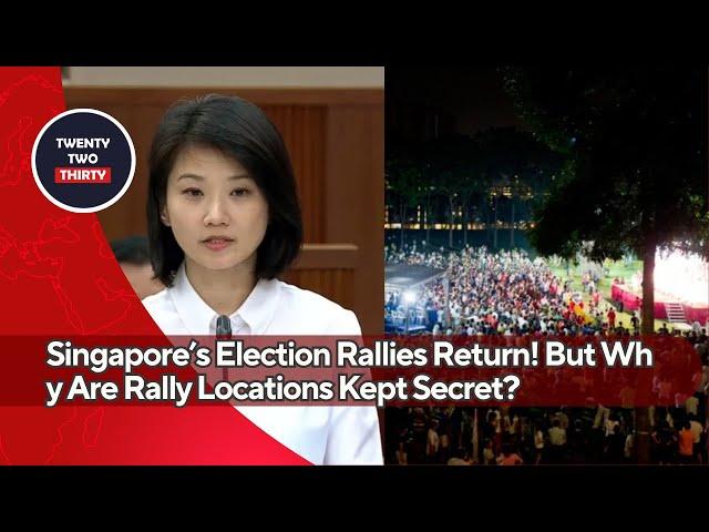 Singapore’s Election Rallies Return! But Why Are Rally Locations Kept Secret?