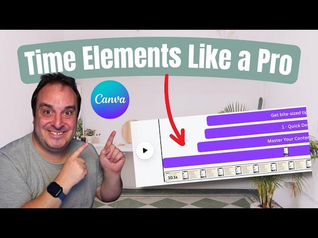 SECRET TIPS to Perfect Element Timing & Animation (Canva Tutorial)