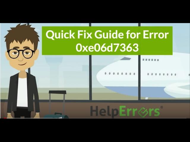Quick Fix Guide for Error 0xe06d7363