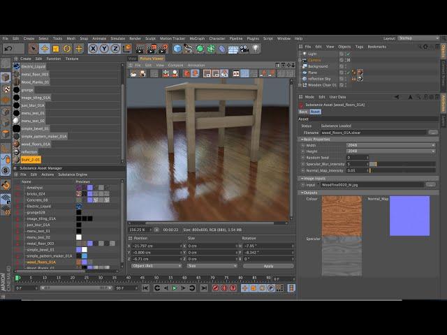 Substance integration in Cinema 4D - Introduction | Adobe Substance 3D