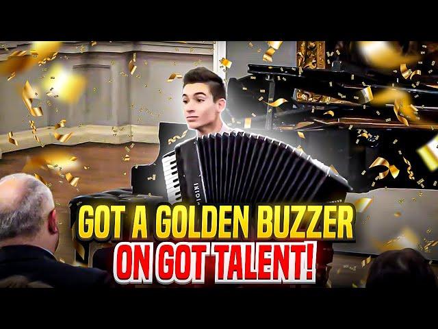 This ACCORDION MASHUP is so GOOD, it went to the finals of Got Talent Show!