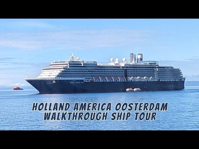 Holland America Oosterdam 2024: COMPLETE Tour & Hidden Gems Revealed! (Deck-by-Deck Exploration)