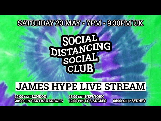 James Hype - Live Stream #stayhome #withme 23/05/20