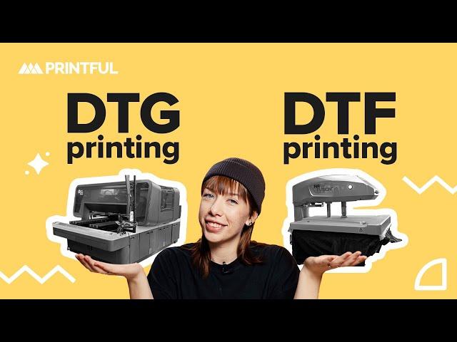 Direct-To-Garment vs Direct-To-Film Printing | Which one to choose?