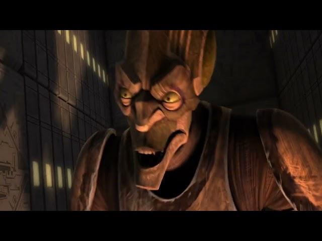 Cad Bane Saves Obi Wan Kenobi/Rako Hardeen S04E17