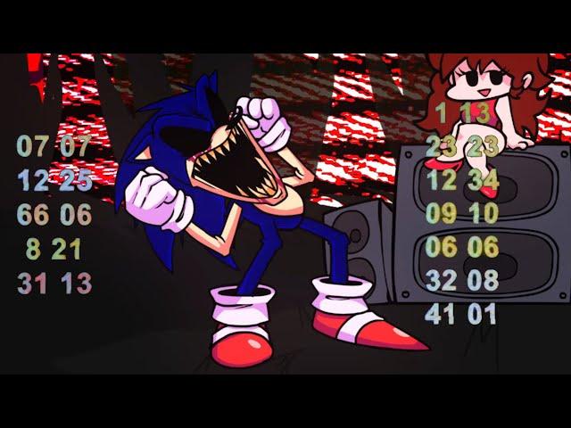 Every Sound test Codes | FNF: vs Sonic.exe 2.0