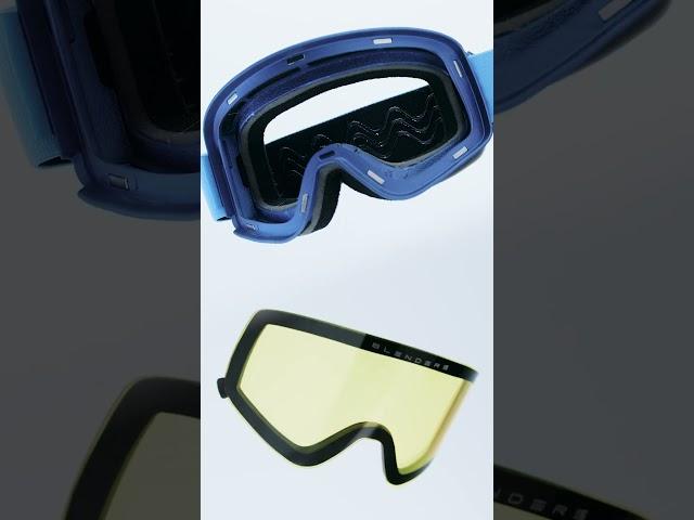 Blenders Aura Snow Goggles - Blue Horizon